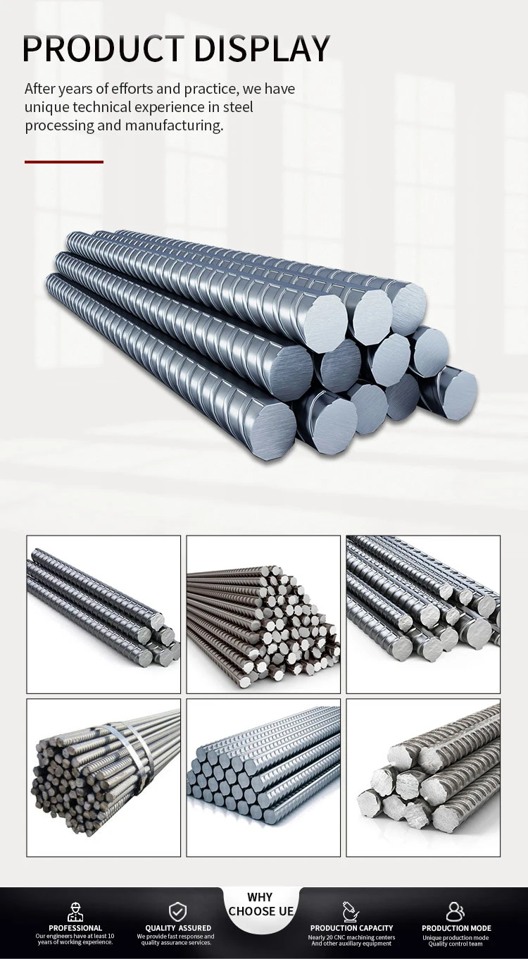 Good Quality, Low Price Hrb 355 HRB400 HRB500 8mm 10mm 12mm 14mm 16mm Basalt Fiber Rebar